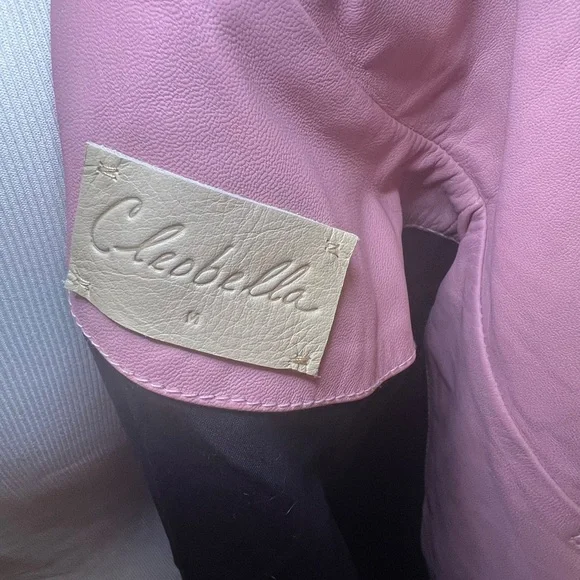 Cleobella Pink Leather Jacket - Picture 14 of 15